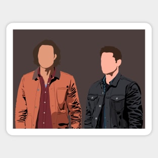 Dean and Sam Winchester Sticker